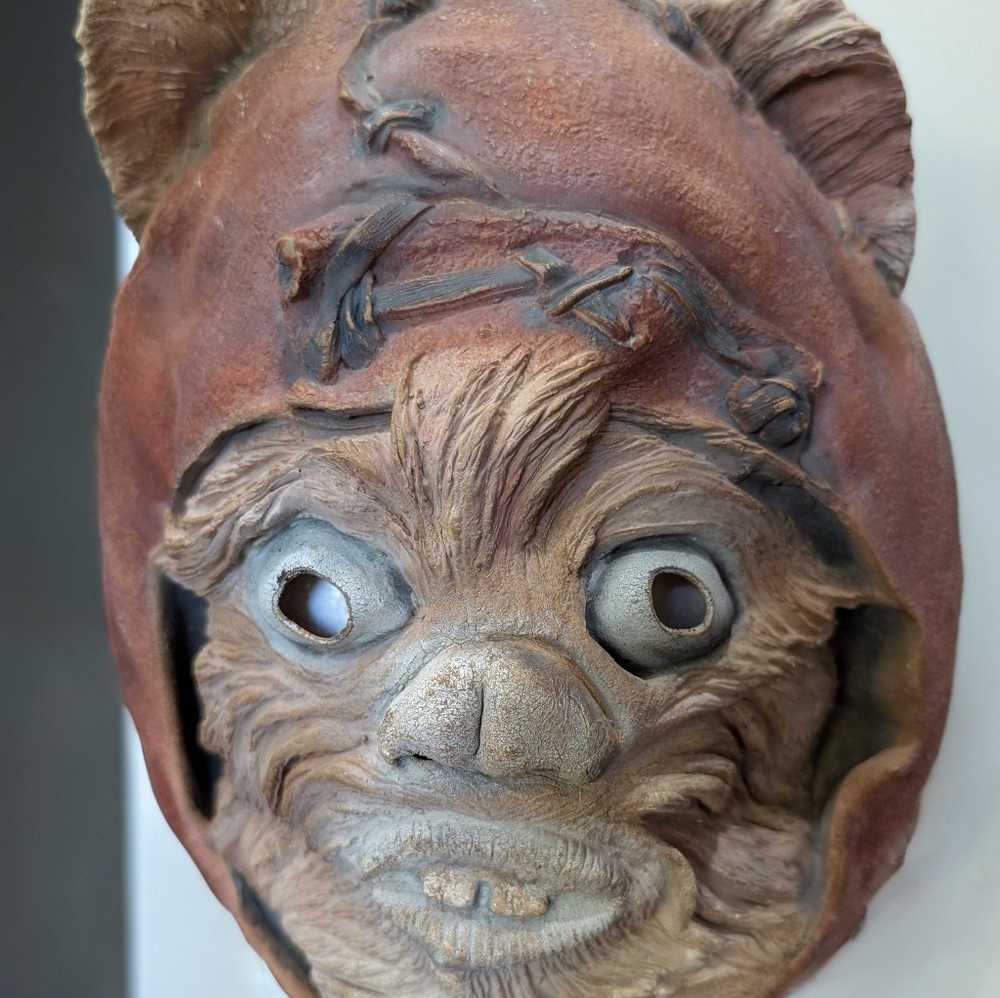 1983 STAR WARS WICKET W. WARRICK EWOK, DON POST STUDIOS MASK